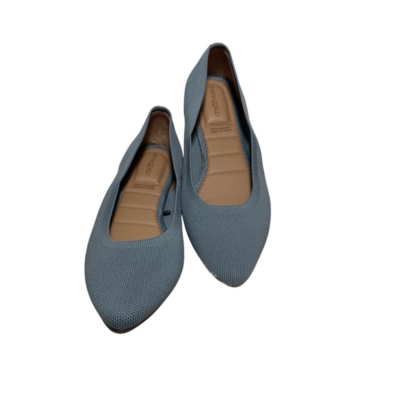 Cynthia Rowley Chelsea Blue Minimalist Loafers Flats Sz-10 - Picture 1 of 7
